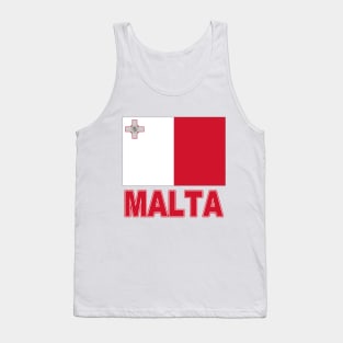 The Pride of Malta - Maltese Flag Design Tank Top